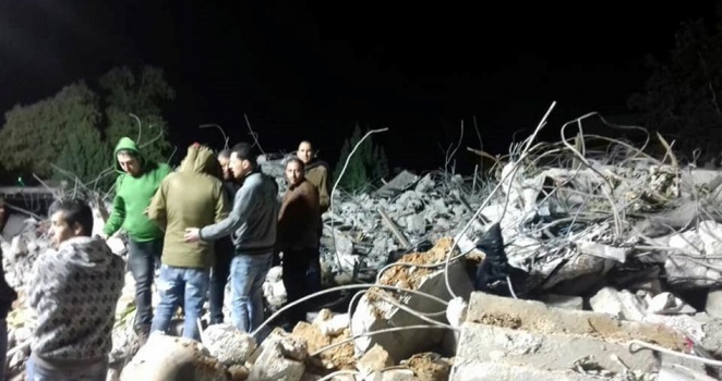 فيديو:إزالة أنقاض منازل "جرار" في جنين دون العثور على شهداء تحتها
