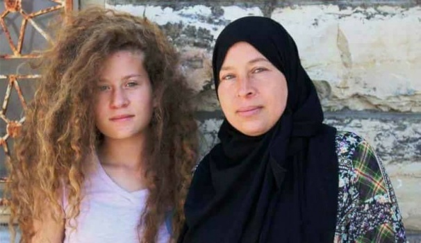 تقديم لائحة اتهام بحق الطفلة عهد التميمي ووالدتها وهذه تفاصيلها ..