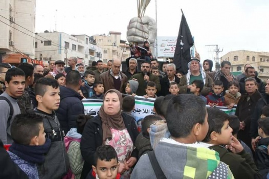 فعاليات احتجاجية في جنين و نابلس تنديدًا بسياسة "أونروا"