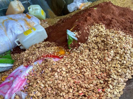 بالصور..إتلاف 460 كغم مواد غذائية منتهية الصلاحية في جنين