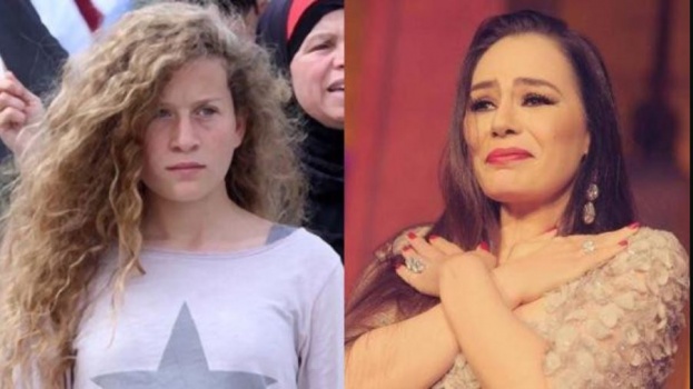 "الإنستغرام" يحذف رسالة الفنانة المصرية شريهان لعهد التميمي..هذا نصها