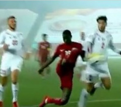 فلسطين تخسر امام قطر
