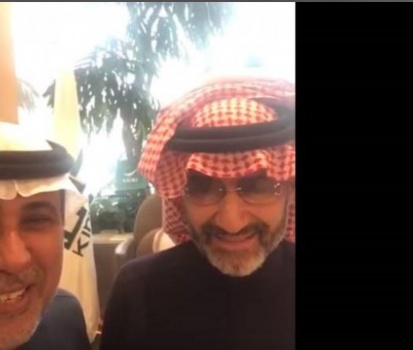 فيديو| الوليد بن طلال في اول ظهور مصور له بعد توقيفه!