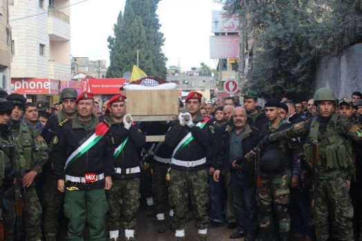 بالصور.. تشييع جثمان المناضل اللواء ذياب العلي "أبو الفتح"&rlm; في جنين