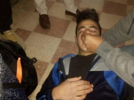 الاحتلال يُغرق طلبة مدارس جنوب الخليل بقنابل الغاز