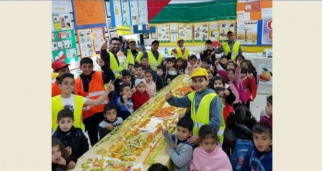 جنين:إفتتاح معرض " صحتنا ثقافة "في مدرسه ذكور قباطية الاساسية