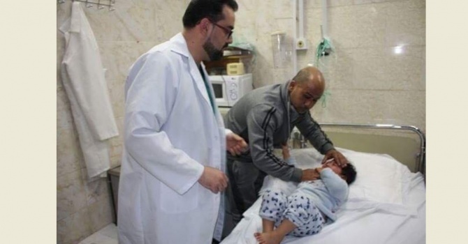 بالصور..15 طبيبا من تركيا يتطوعون لمعالجة مرضى في جنين