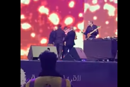 بالفيديو| إليسا تُصاب بالإغماء على المسرح في دبي