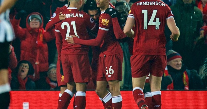 ليفربول يتجاوز نيوكاسل في البريميرليغ