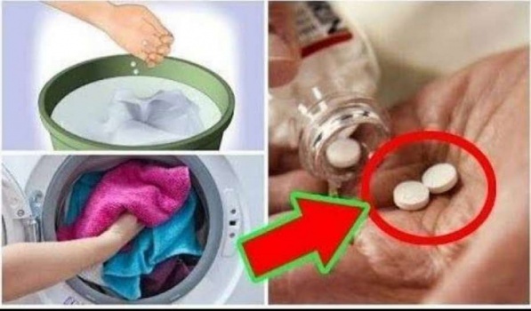 هذا ما يحدث اذا وضعتم أسبرين داخل الغسالة!