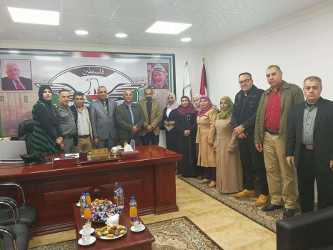 بالصور..وقائي جنين يكرم العاملات في الجهاز بمناسبة يوم المرأة العالمي