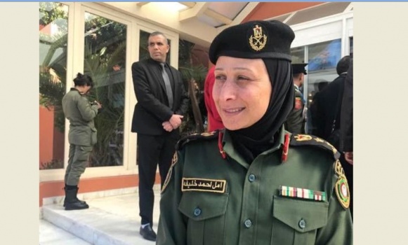 امل.. عقيد فلسطينية مثّلت العراق وتتمايز عن عميد ولواء