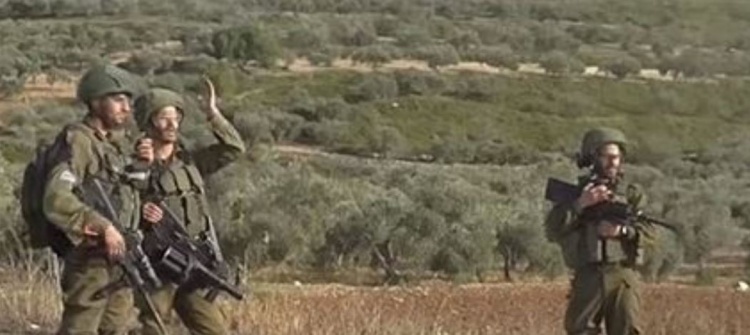 فيديو- جنود هلّلوا فرحا بإصابة متظاهر في قرية مادما