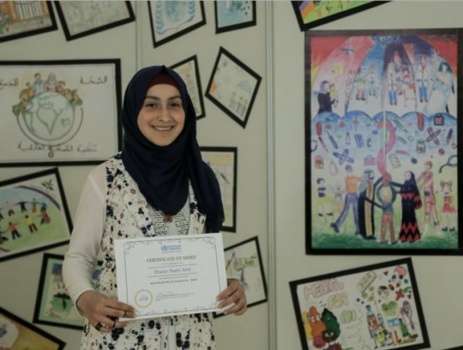 فلسطينية تفوز بجائزة عالمية بمجال الصحة