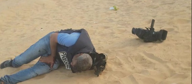 بالفيديو .. صحفيو غزة في مرمى نار جنود الاحتلال
