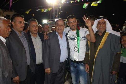 جنين: مهرجان حاشد عقب الإفراج عن أسير من قرية بير الباشا أمضى 12عاما