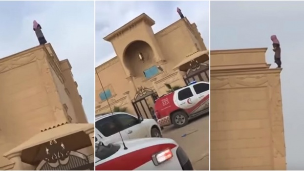 بالفيديو – عاملة إفريقية حاولت الانتحار في السعودية... ما كان مصيرها؟