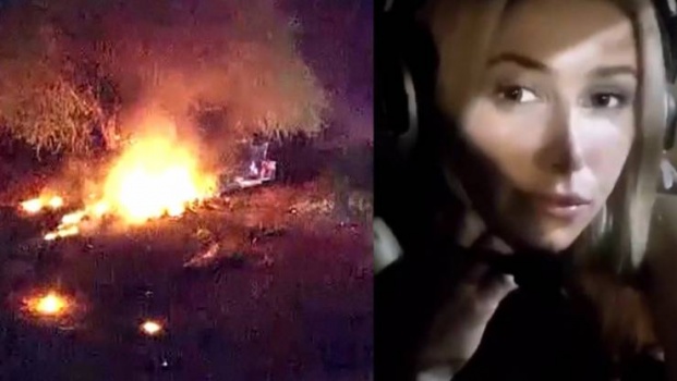 فيديو| نجمة شهيرة توثّق موتها و6 آخرين في بثّ مباشر!