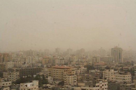اجواء جافة ومغبرة اليوم