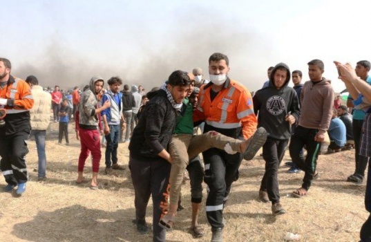 الصليب الأحمر: أكثر من 4 ألف جريح بينهم ألف بحالة خطرة في غزة