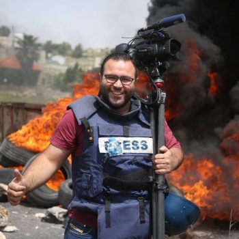 المصور أبو شقرة يفوز بجائزة أفضل فيديو بمسابقة الأناضول التركية