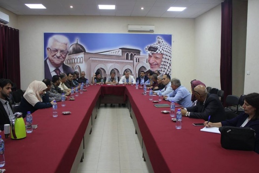 اللجنة الوطنية العليا تناقش التحضيرات النهائية لإحياء ذكرى النكبة الــــــ70 في محافظة جنين