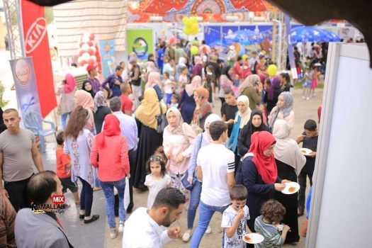 بالصور..تواصل إفتتاح مهرجان جنين للتسوق لليوم الثاني على التوالي