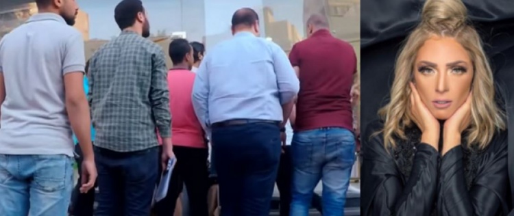 فيديو| الاعتداء على الفنانة المصرية ريم البارودي بعد ضربها لوالدتها!