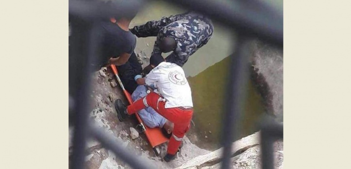 بالصور..مصرع مواطن غرقاً في برك سليمان السياحية جنوب بيت لحم