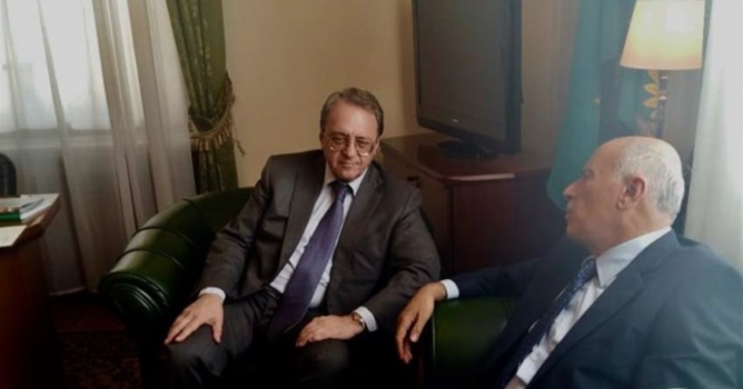 الرجوب يسلم روسيا رسالة من الرئيس