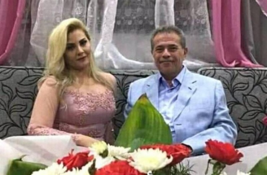 صورة| توفيق عكاشة يتزوج مرة أخرى