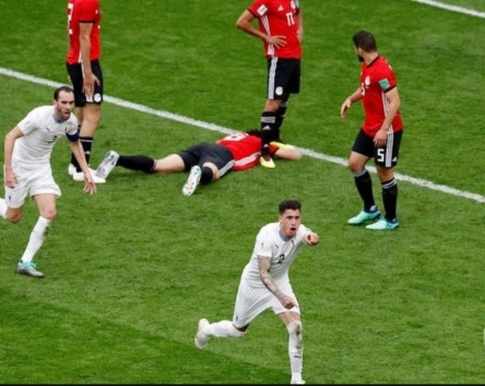 مونديال روسيا.. مصر تخسر امام الاوروغواي