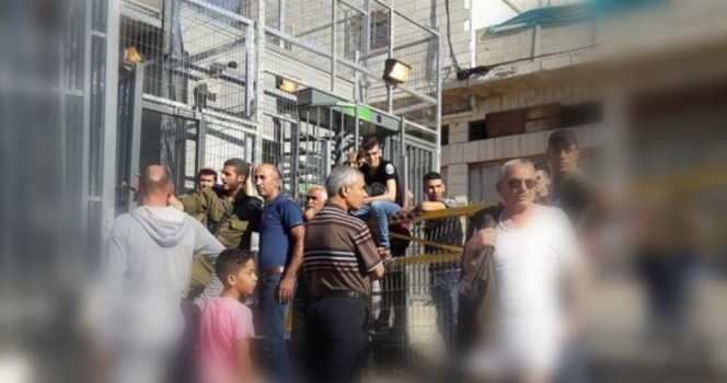 صور- الاحتلال ينكل بالمواطنين في تل ارميدة