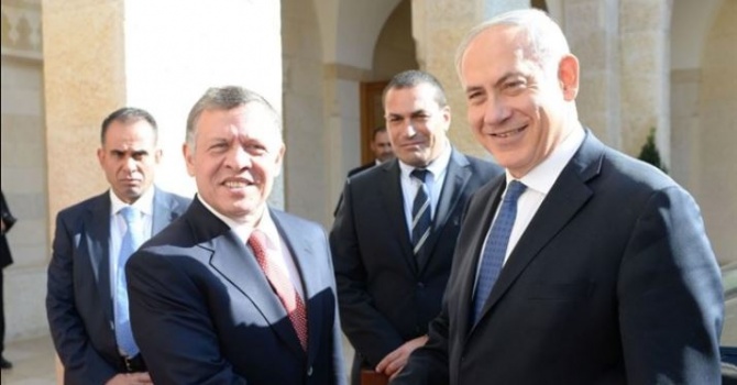 العاهل الاردني يجتمع مع نتنياهو في عمان