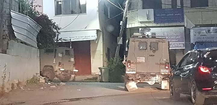 إصابات بالإختناق عقب اقتحام قوات الإحتلال بلدة برطعة جنوب جنين