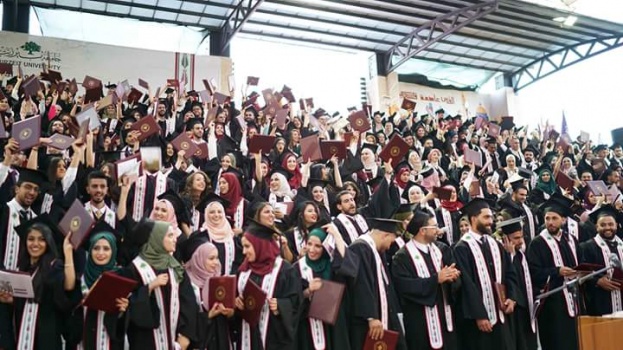 جامعة بيرزيت تختتم احتفالات تخريج الفوج الـ 43