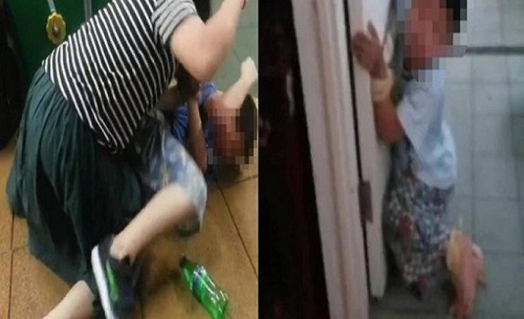 لن تصدقوا.. أم تعاقب ابنتها بتغيير معالم وجهها!