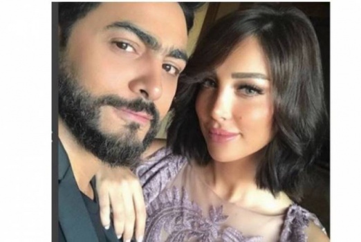 صور| تعرفوا إلى الحسناء اللبنانية التي نفت علاقتها بتامر حسني