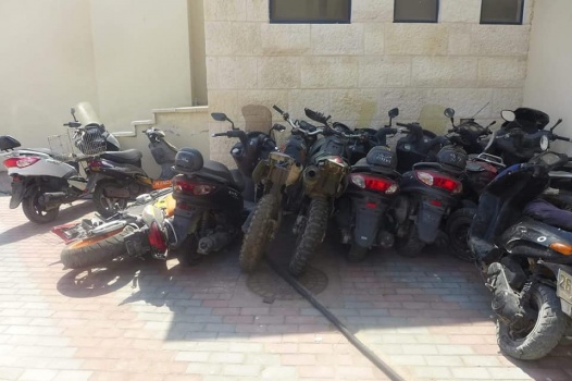 جنين: الشرطة تضبط 8 دراجات نارية تسببت بإزعاج المواطنين