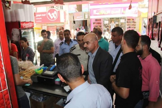 بالصور...لجنة السلامة العامة تتفقد مطاعم مدينة جنين
