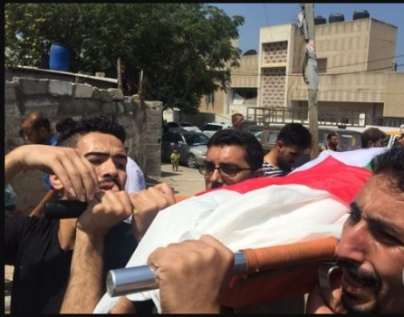 جماهير غزة تشيّع الطفلين النمرة والحكيل