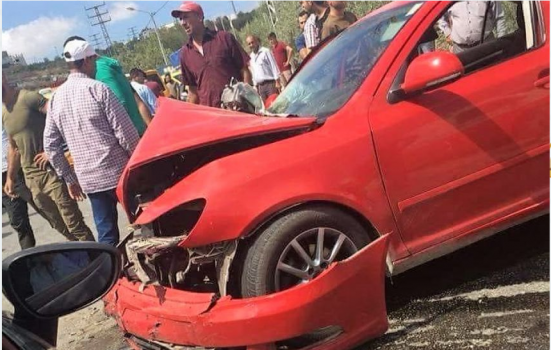 مصرع سيدة من قرية دير بلوط بحادث سير غربي نابلس
