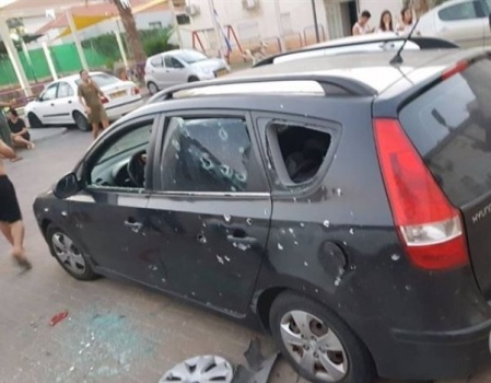اصابة مستوطن بشظايا صواريخ المقاومة