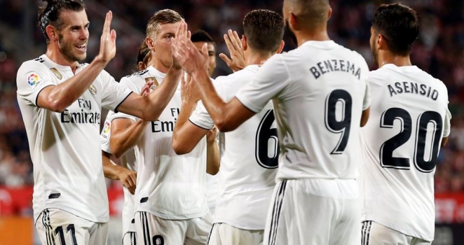 ريال مدريد يهزم جيرونا برباعية