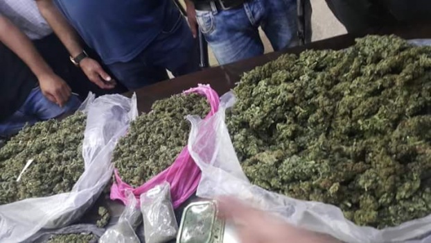 بالصور...جهاز الأمن الوقائي يضبط كمية من المواد المخدرة غرب جنين