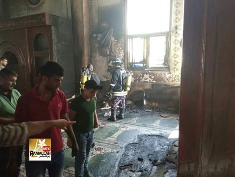 الوقائي" يلقي القبض على المشتبه به بحرق مسجد "الريان" في الناقورة