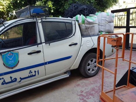 بالصور..المخابرات والشرطة تضبطان مشتل طور الانشاء لزراعه المخدرات غرب رام الله