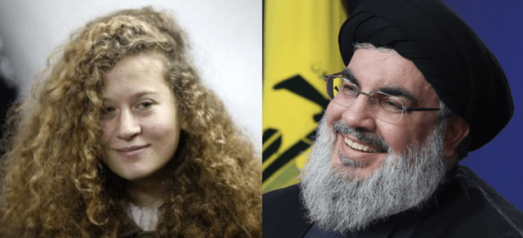 فيديو.. عهد التميمي توجه رسالة إلى حسن نصر الله