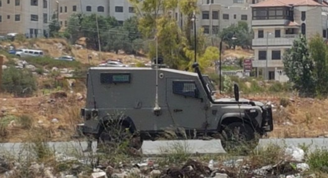 إلقاء عبوة ناسفة شمال رام الله