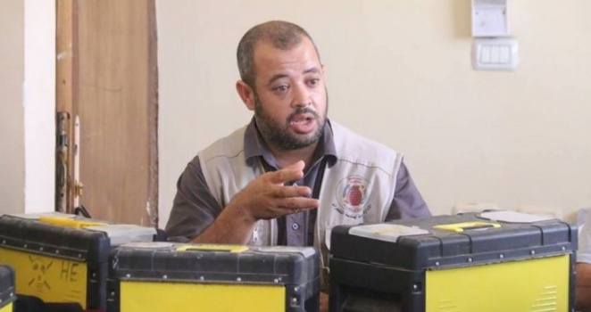 شهيد بانفجار عرضي بمقر "الجوازات" غرب غزة